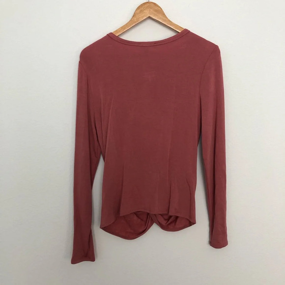 ANTHROPOLOGIE DREW Long Sleeve Front Twist… - Picture 2 of 7